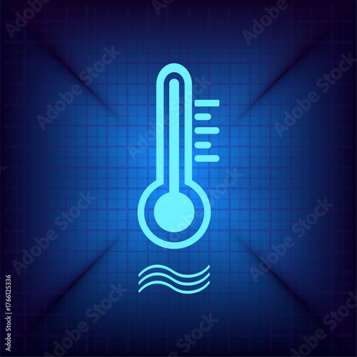 Vector illustration on a blue background