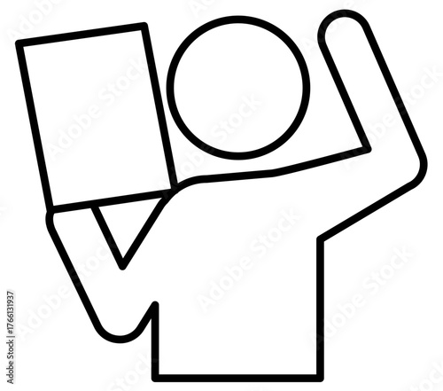 	テスト結果や通知、書類等を見て喜ぶ人