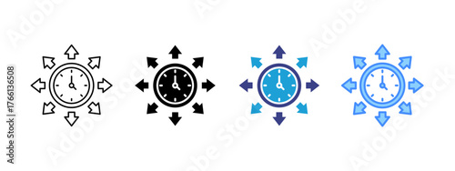 Effective icon set multiple style collection