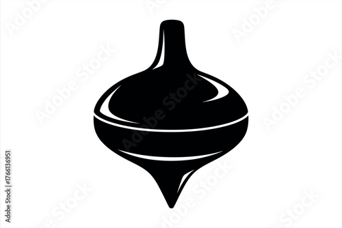 Spinning Top Toy Illustration