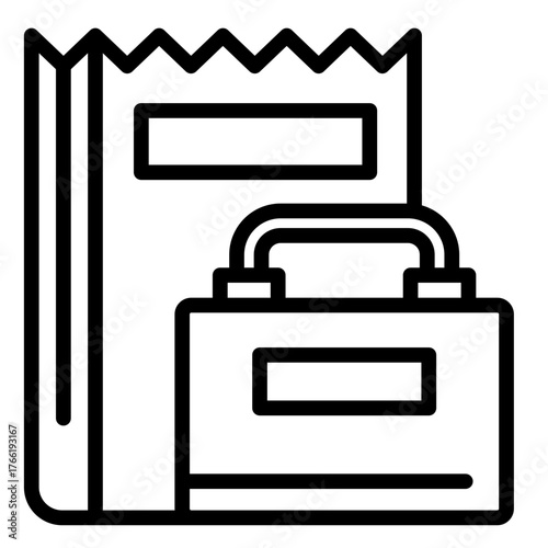 Shopping  Icon Element For Design
