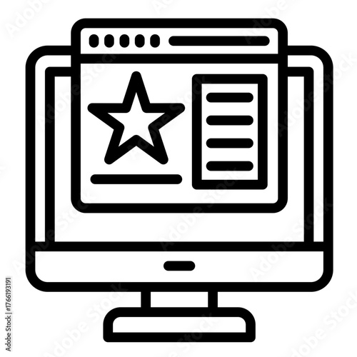 Website  Icon Element For Design