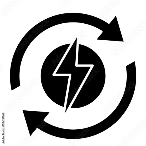 Power Industry   Icon Element For Design