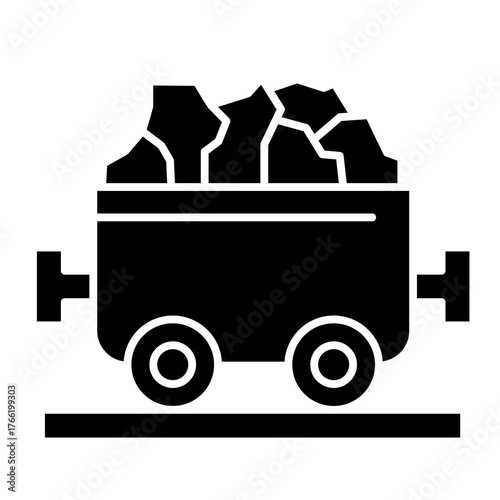 Mining   Icon Element For Design