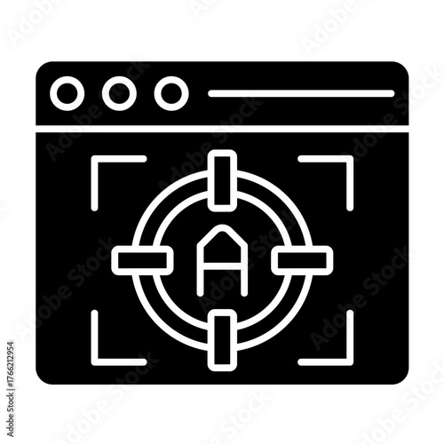 Target  Icon Element For Design	