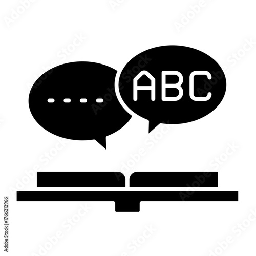 Speech Bubble  Icon Element For Design	