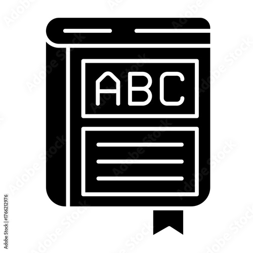Book  Icon Element For Design	