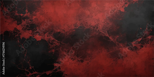 An abstract grunge background with a red and orange texture suggesting fire, smoke, and an explosion