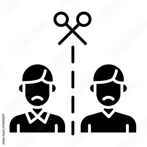 Cut  Icon Element For Design	