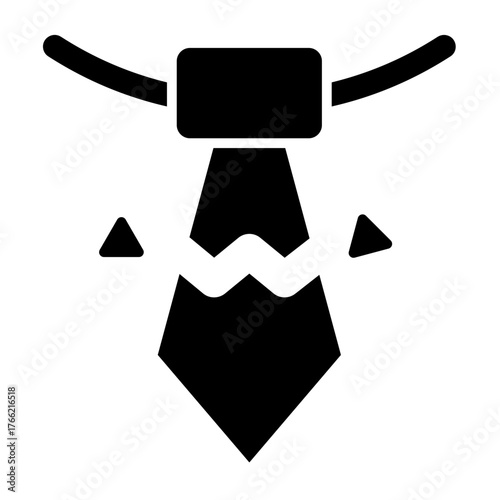 Tie  Icon Element For Design	
