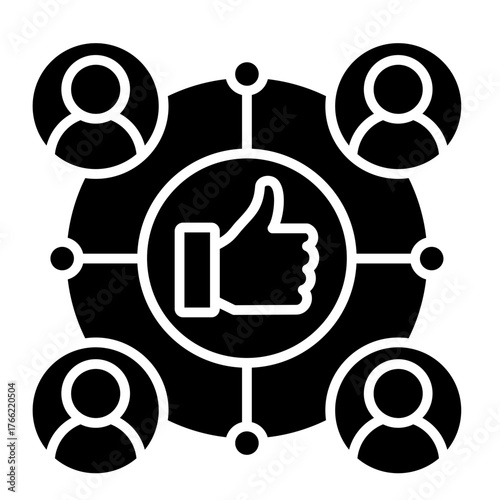 Peer Review  Icon Element For Design	