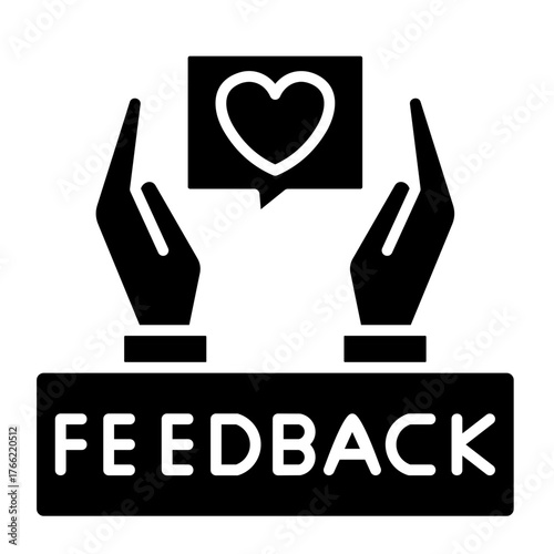 Feedback Label  Icon Element For Design	