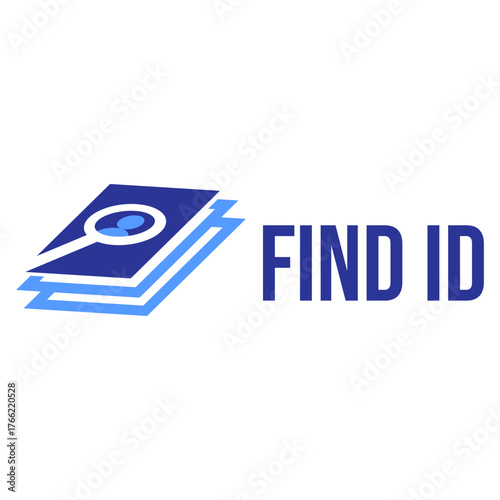 find identity flat minimalist logo design