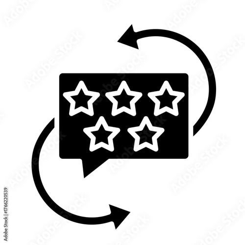 Rating Process  Icon Element For Design	