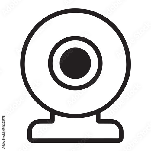 Webcam Icon vector illustration