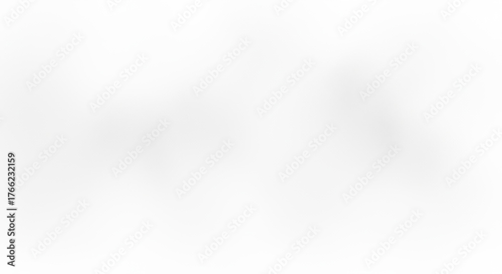 Obraz premium Subtle white gradient background with soft blurred texture, isolated on white background