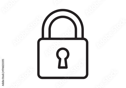 User interface lock icon