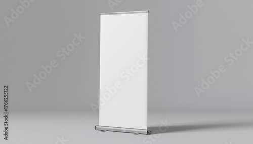 A4 A3 PVC PP paper Table Top Set Stand Mini Roll Up Banner,Pull Up Banner Standee Banner Stand,Table Banner Stand,Banner Stands Product. 3d render illustration