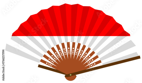 南ヨーロッパ　モナコ　東南アジア　インドネシア　国旗　扇子　和風