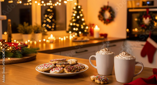 christmas table setting