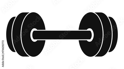 Dumbbell on for fitness, exercise, and strength training