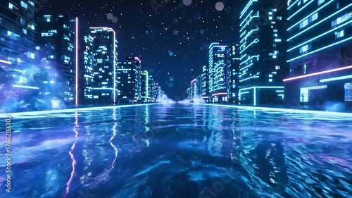 Human hand and robotic arm interacting with glowing circuit board, representing artificial intelligence and future technology