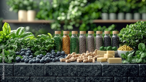 Unhealthy products. food bad for figure, skin, heart and teeth. 