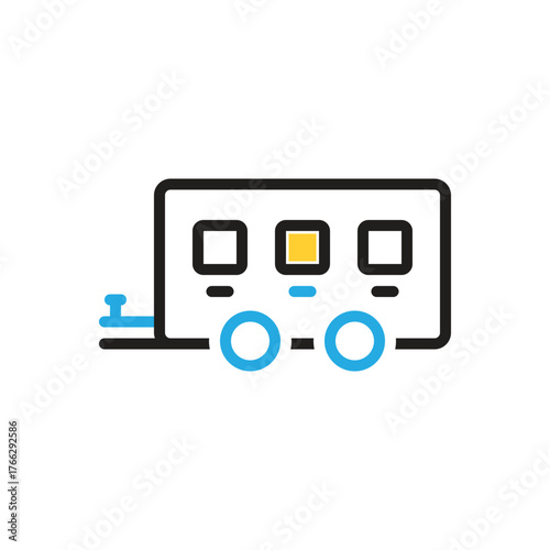 Multi color icon for trailers