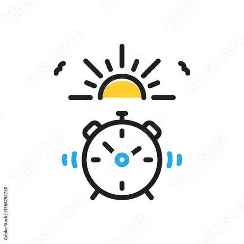 Multi color icon for early