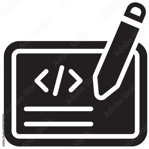 Code Glyph Icon