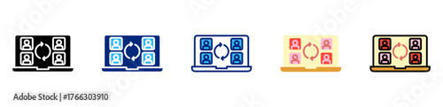 online multi style icon