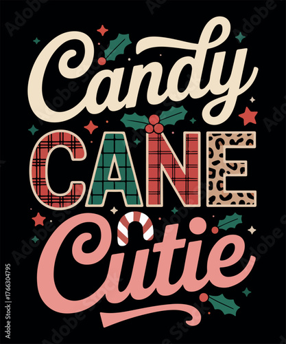 Candy Cane Cutie Christmas Design