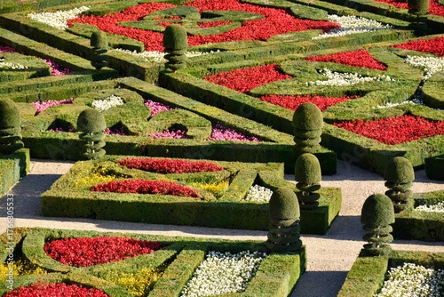 Jardins du Château de Villandry (Indre-et-Loire)