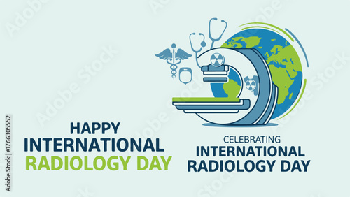 happy international radiology day, 8 november design