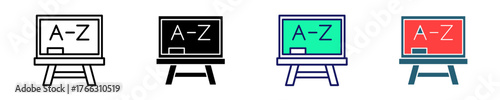 Vocabulary Board  Icon Set Multiple Style Collection