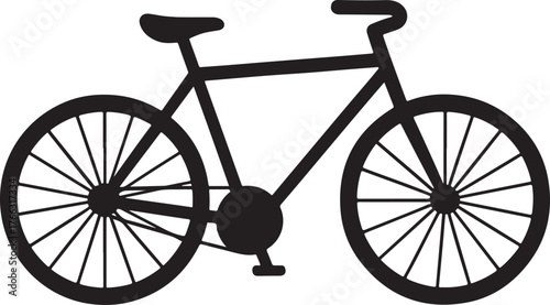 vintage bicycle vector illustration