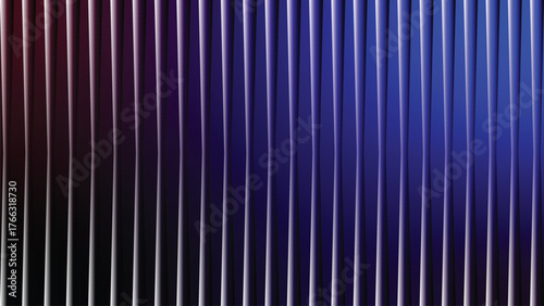 Vertical Column Texture with Dark Blue and Red Duotone Gradient
