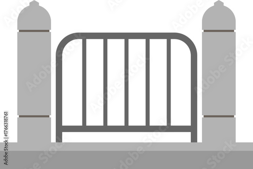 담장-담벼락-울타리-펜스-철제-벽돌-석재-철제 난간-보안