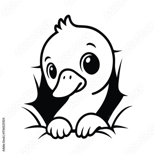 Freshly Hatched Peep SVG