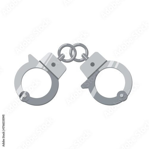 Metal Handcuffs Law Enforcement Police Security Device