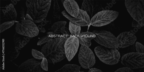 leafy background, wallpaper or texture