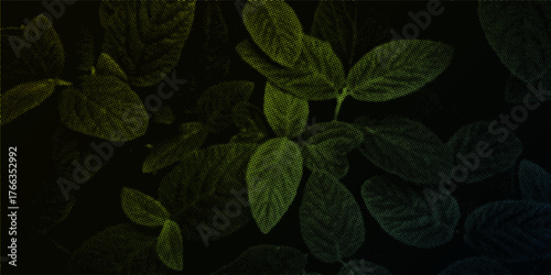 leafy background, wallpaper or texture