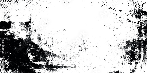 Modern black and white grunge background blending abstract organic veins, flowing mineral patterns.