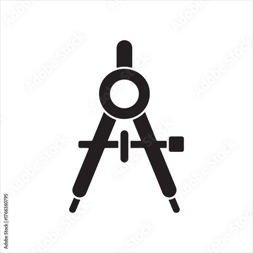 Man with magnifying glass vector icon illustration