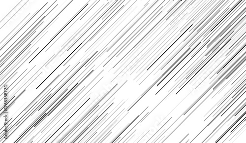 Comic book speed lines set, explosion effect. Abstract zoom speed light, motion background. Mega speed frame. Vector illustration