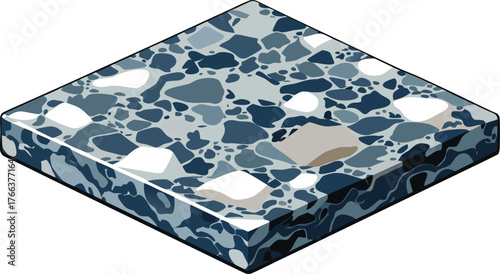 polished granite stone texture design.