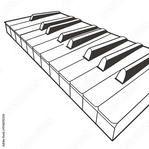 Piano keys