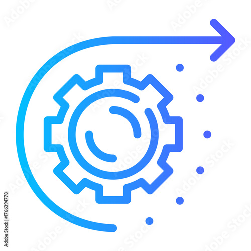 continuous process icon