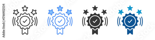 Brand Awareness Icon Set Multiple Style Collection
