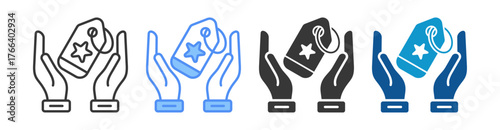 Branding Icon Set Multiple Style Collection